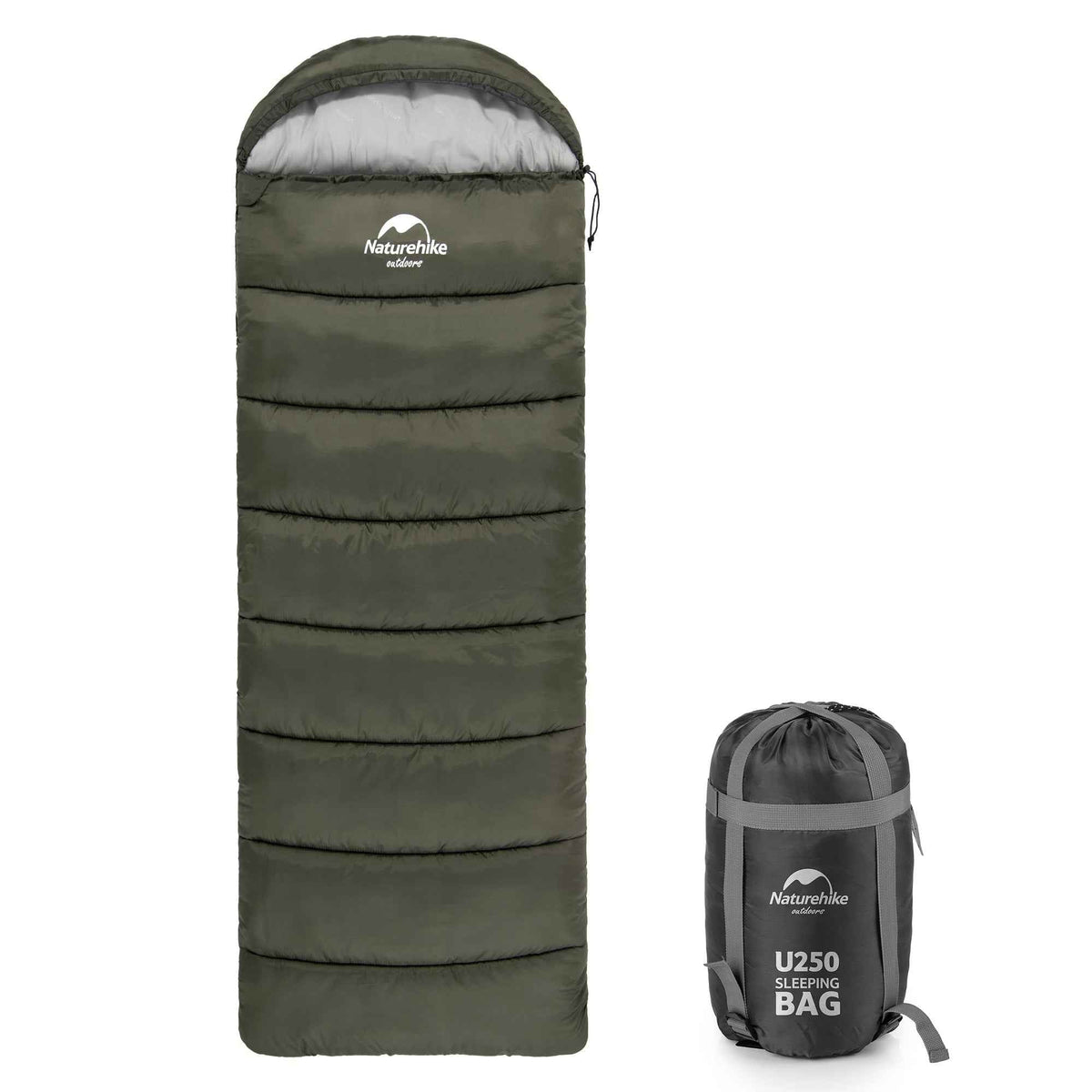 Solora™ U250S Hooded Synthetic Sleeping Bag 32°F / 0°C