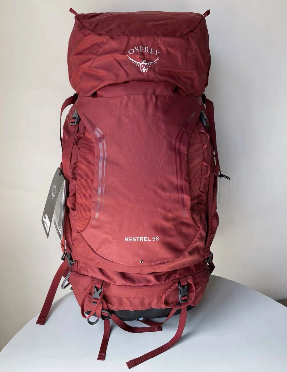 Osprey Kestrel 58L Backpack Men's Heavy Duty Multi-Day Backpacking Hiking Camping Rucksack