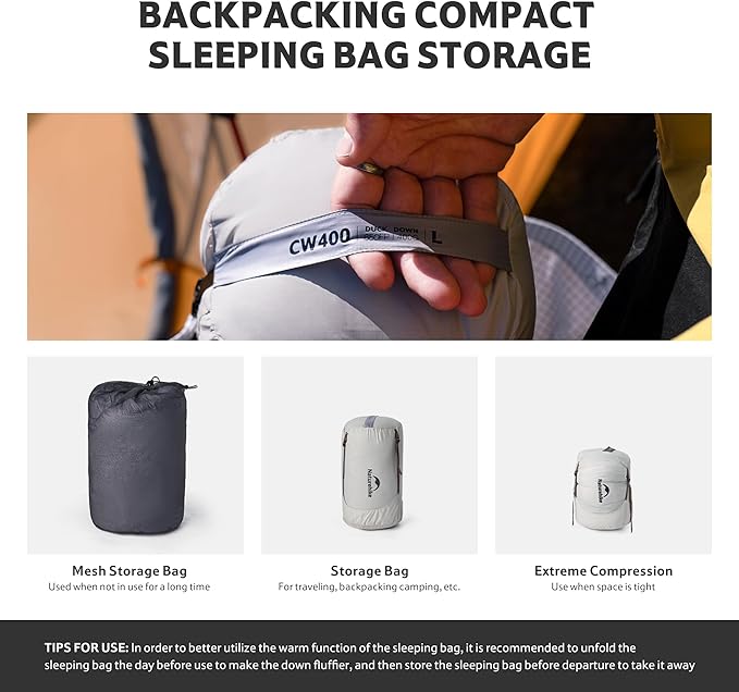 CW™700 Down Ultralight Sleeping Bag 29°F / -1.7°C