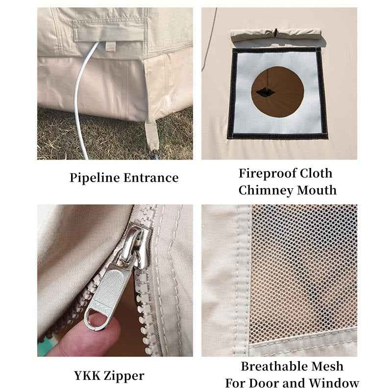 Brighten 6.4 2 Person Glamping Tent