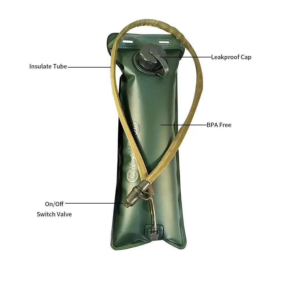 2-3L Water Bladder for Running Cycling Hydration